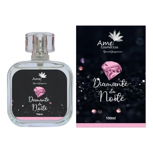 Perfume  Diamante Da Noite 100ml - Amei Cosméticos