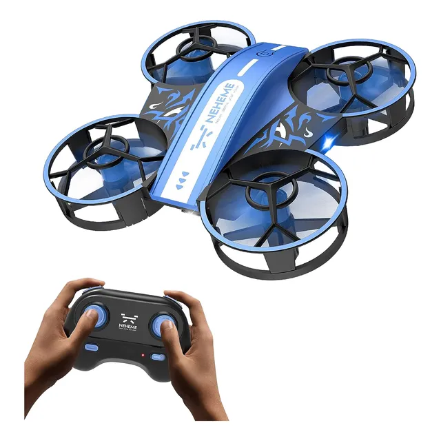 Drone Para Niños Y Principiantes Dron Regalo Para Niños Azul