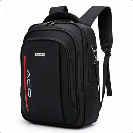 Mochila Notebook 15.6 Masculina Feminina Impermeável Executiva Slim Alça De Ombro Removível Pequena 30L Bagear Preta