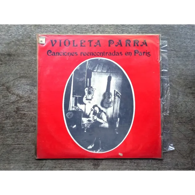 Disco Lp Violeta Parra - Canciones Reencontradas (1971) R30