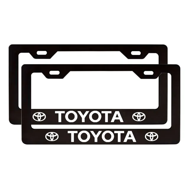 Marco Para Placas De Auto Toyota/tuning/protector