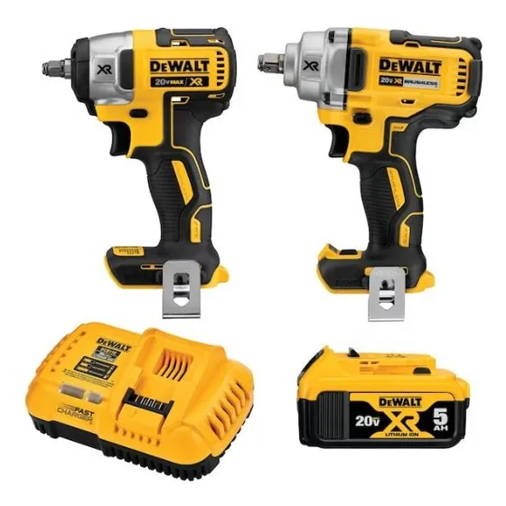 Dewalt Llaves De Impacto 1/2 Y 3/8 Inhalam Max Xr Brushless