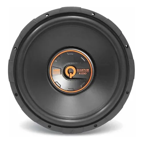 Subwoofer Quantum 12 Qw1000/12s4 Color Negro