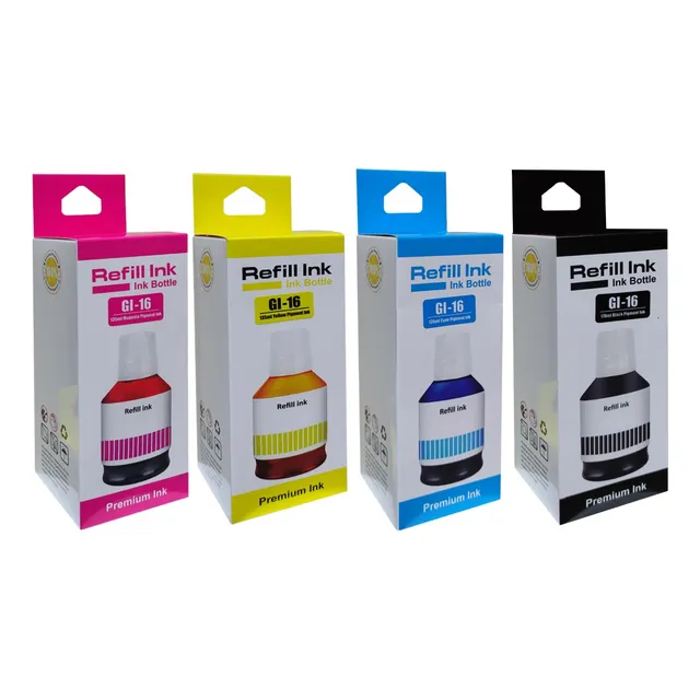 4 Tinta Alternativa Gi-16 / Gi16  Maxify Gx6010 Gx7010 
