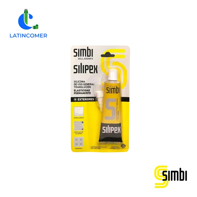 Silicon Transparente Uso General Silipex