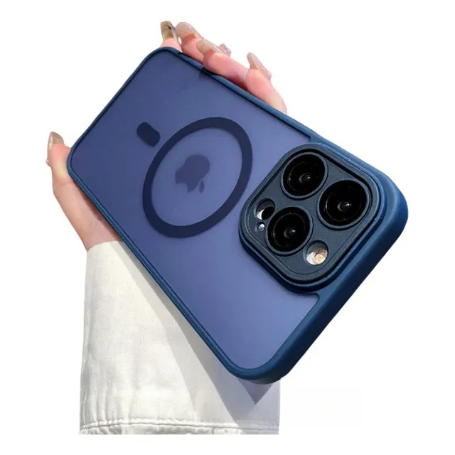 Funda Para iPhone Magsafe Con Uso Rudo Proteccion De Camara