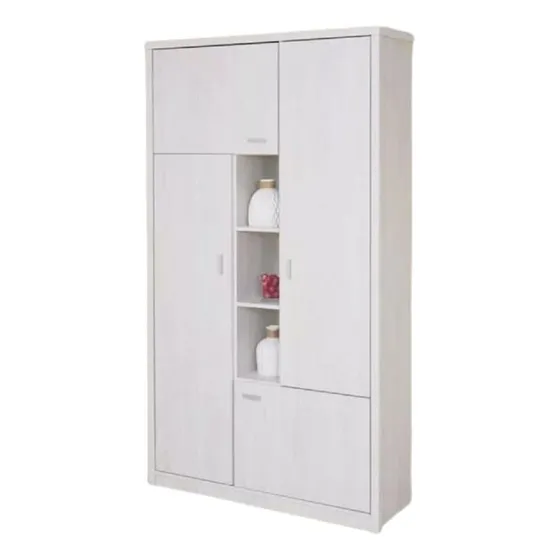 Modular Cristalero Living Comedor  Melamina. 1.00 Mt Toledo