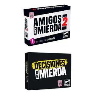 Combo Amigos De Mierda 2 + Decisiones De Mierda Combo Amigos De Mierda 2 + Decisiones De Mierda
