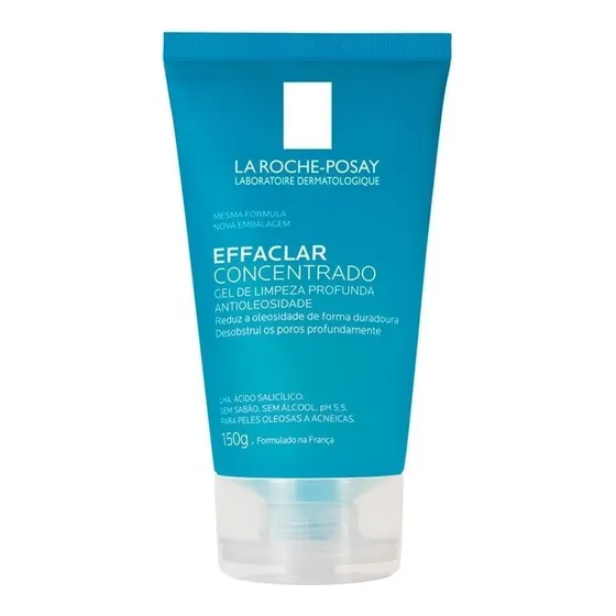 Gel Concentrado La Roche-Posay Effaclar dia noite para pele oleosa de 150g