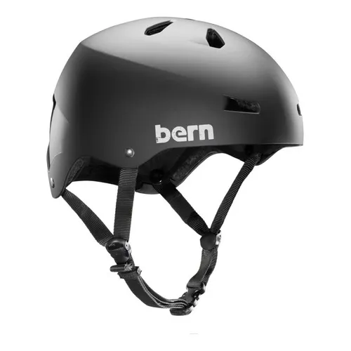 Casco Bicicleta Bern Macon Urbano Color Negro Talle S