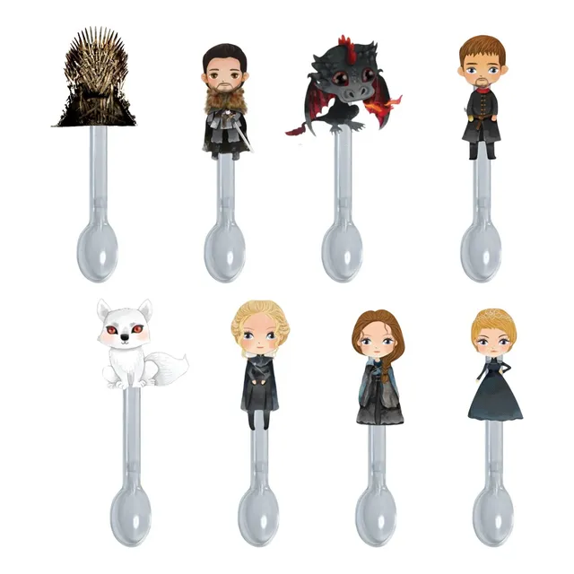 Mini Colher De Brigadeiro Game Of Thrones 50unidades