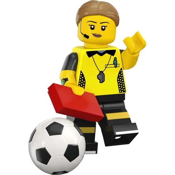Árbitro De Fútbol Coleccionable De Minifiguras Lego De La Se