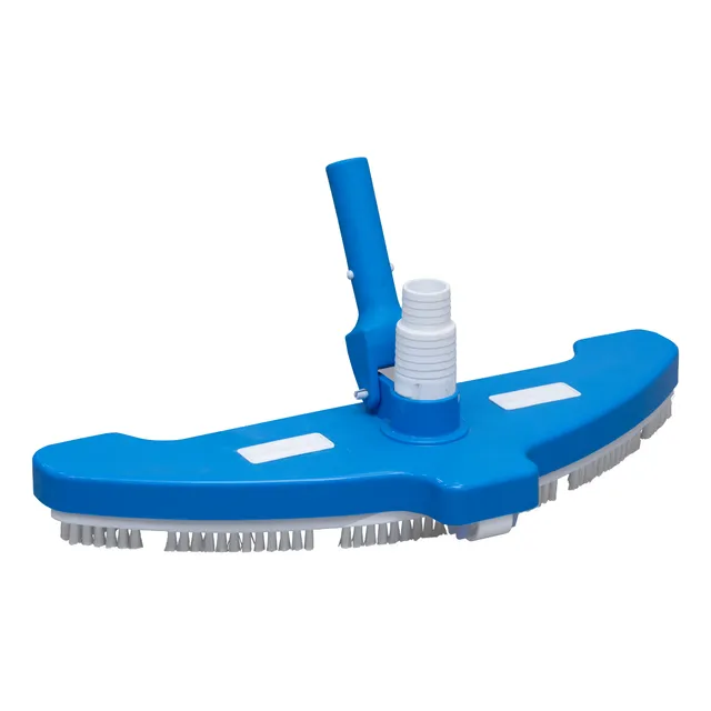 Aspirador De Piscina Jumbo Grande 3 Rodas Com Escova Netuno