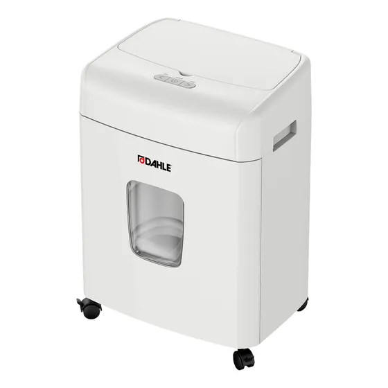 Dahle Shredmatic Sm 90 Trituradora De Papel De Alimentación Automática, Bandeja De Alimentación De 90 Hojas, Sin Aceite, Protección De Atascos, Nivel De Seguridad P-4, 1-2 Usuarios