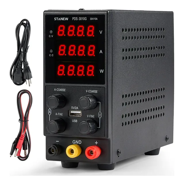 30v-10a 300w Fuente De Alimentación Regulable Laboratorio
