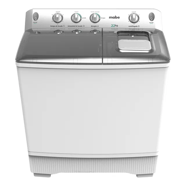 Lavadora Doble Tina 22 Kilos Lmd2200b0 Mabe