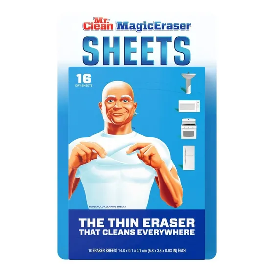 Toallitas De Limpieza Mr Clean Magic Eraser Sheets 16u