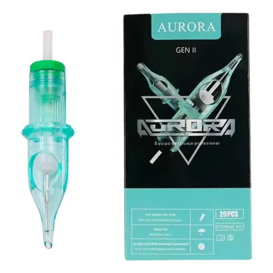 Cartucho Aurora 2 Tattoo Tatuaje Profesional Rs Round Shader Calibre De Las Agujas 1205