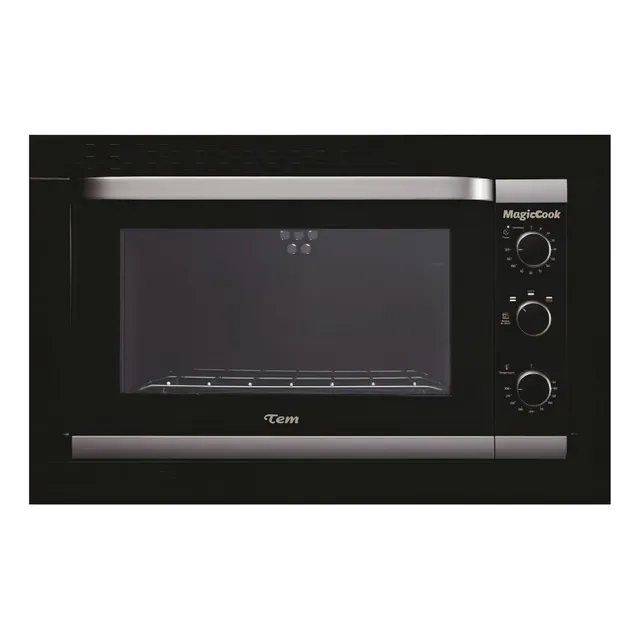 Horno empotrable eléctrico Tem Magiccook 44L negro 220V