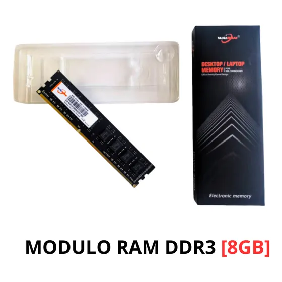 Memoria Ram Modulo Ddr3 8gb Desktop 1600 Mhz Pc3-12800 1.5v