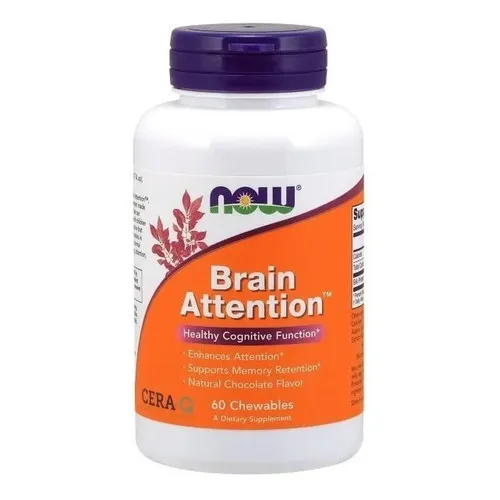 Brain Attention Brain Attention 60 comprimidos | Now Foods