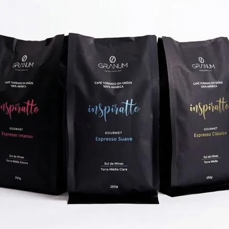 Kit Degustação Café Em Grãos Gourmet Inspiratto  3 Torras
