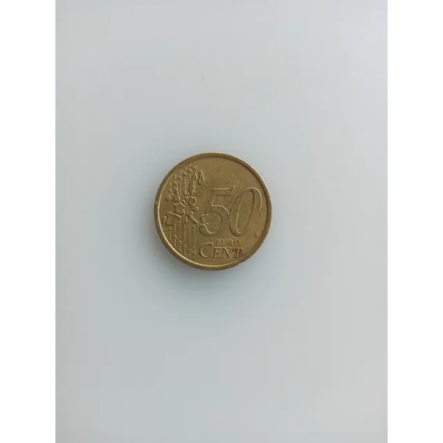 Euro 50 Céntimos Italia 2005 Colección Moneda