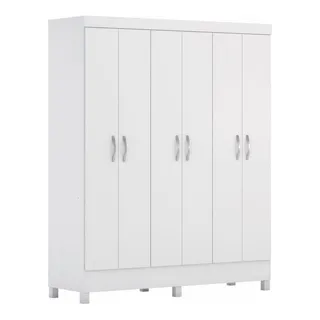Guarda Roupa Casal 6 Portas Falco Yescasa Branco Cjwt Guarda Roupa Casal 6 Portas Falco Yescasa Branco Cjwt