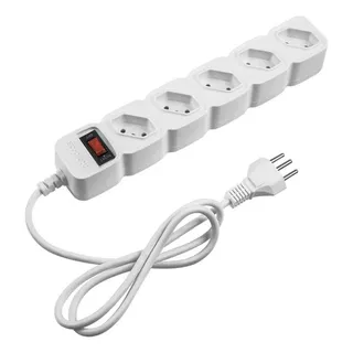 Protetor EletrĂŽnico Intelbras Com 5 Tomadas - Epe 205 Br Cor Branco Protetor EletrĂŽnico Intelbras Com 5 Tomadas - Epe 205 Br Cor Branco