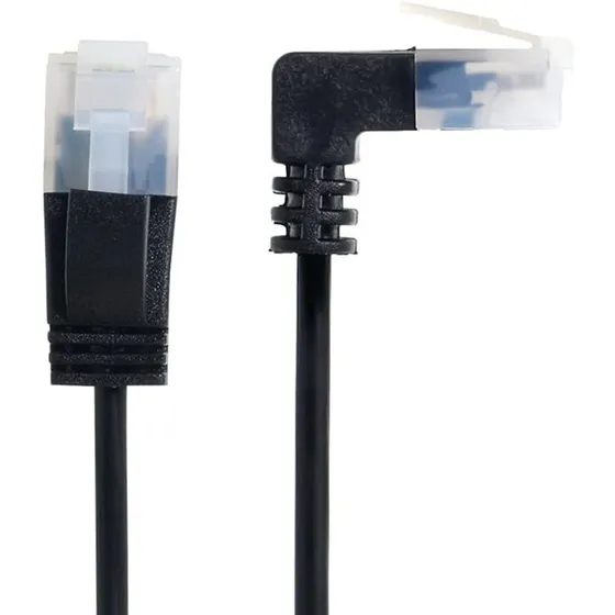 Cable De Red Xiwai  Cat6a Rj45, Lan/1.0m/90 Grados