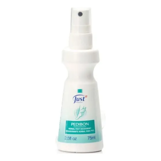 Pedibon just desodorante herbal para pies 75mL spray