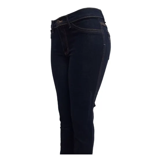 Pantalón Jeans Azul Oscuro Dama Y Caballero Industrial