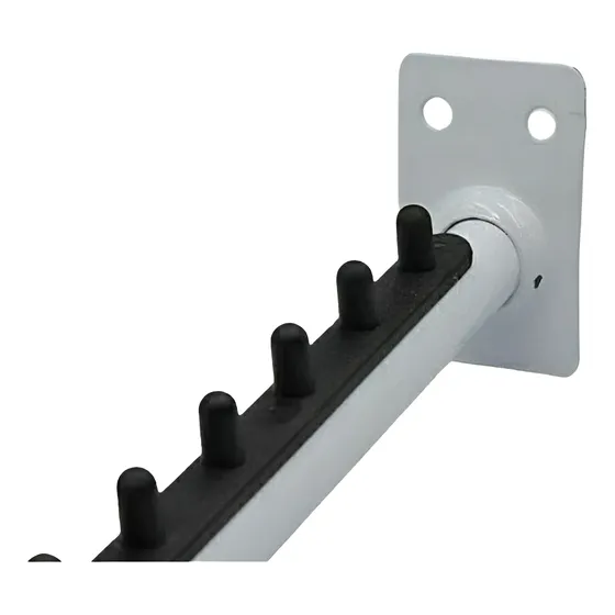 Arara Parede Para Cabide Kit Com 3 Peças Inclinado