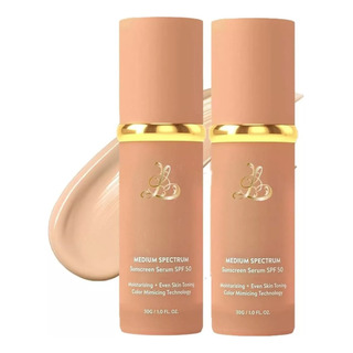 Base De Maquillaje Bio Foundation 4 En 1, 2pcs Base De Maquillaje Bio Foundation 4 En 1, 2pcs