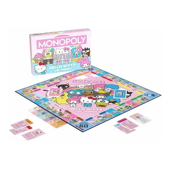 Monopoly Kitty Y Sus Amigos