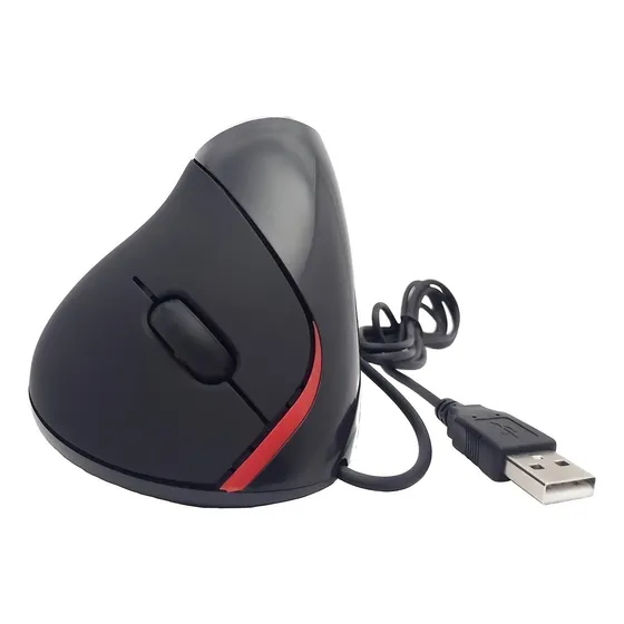 Mouse vertical Seisa JSY-2DY negro