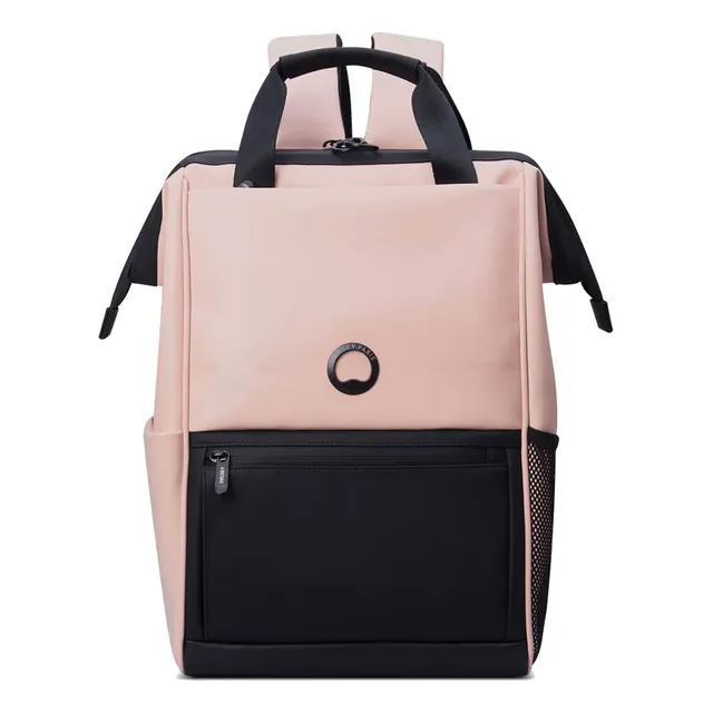 Mochila Portanotebook 14 Impermeable Delsey Turenne Color Rosa