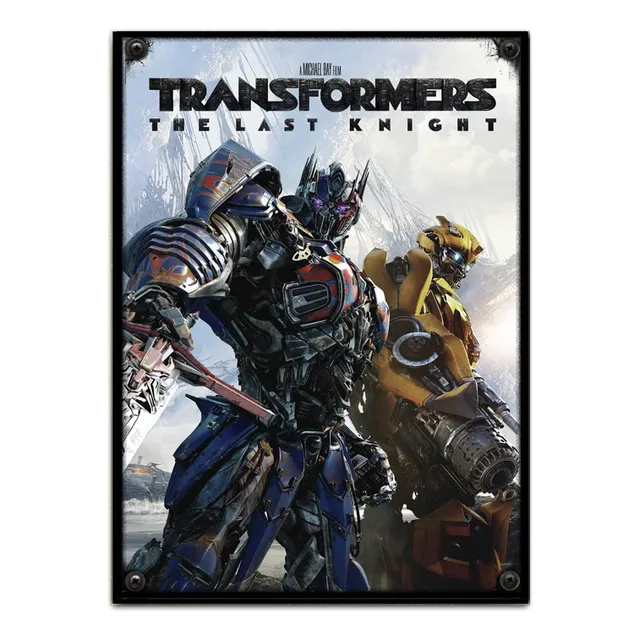 #720 - Cuadro Decorativo Vintage - Transformers Poster