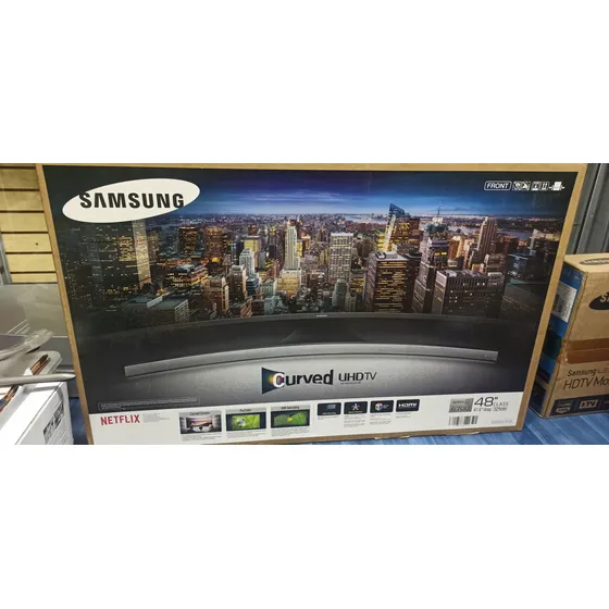 48  Uhd 4k Curved Smart Tv Ju6700 Series 6 Usado