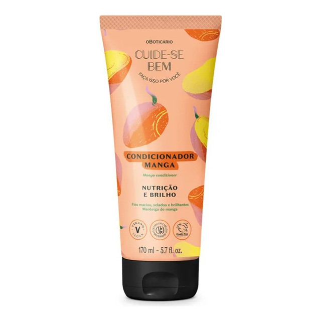 Condicionador Cuide-se Bem Feira Manga 170ml O Boticário Condicionador Cuide-se Bem Feira Manga 170ml O Boticário