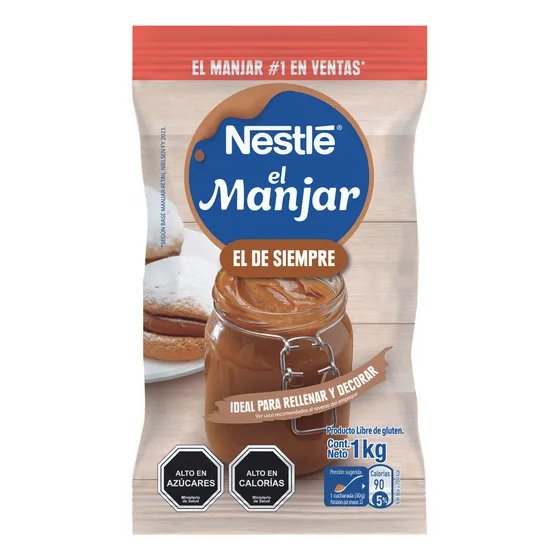 Manjar Nestlé Bolsa 1 Kg