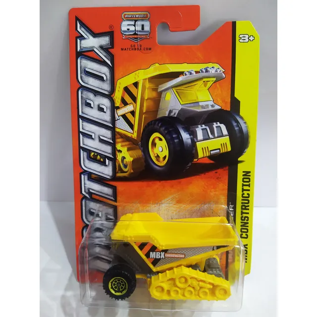 Carrito Matchbox Escala 1/64 Dump Dozer Nuevo