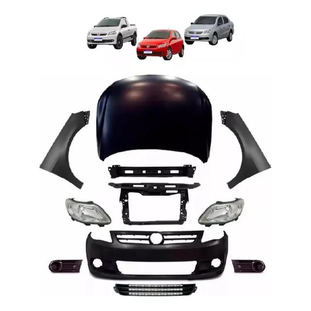 Trompa Completa Vw Gol Trend 2008 2009 2010 2011 2012 Voyage