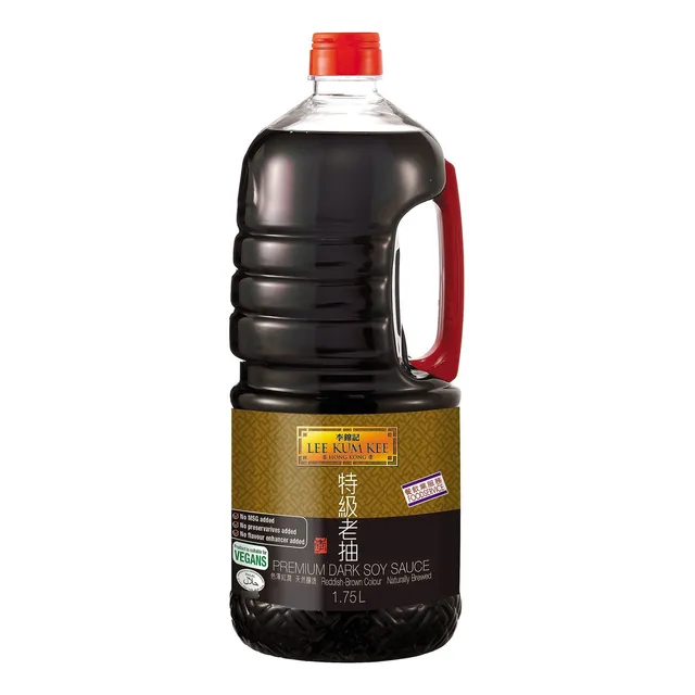 Salsa De Soja Oscura Premium 1.75 Litros Botella Ideal Para