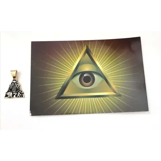 Triangulo Esotérico  Ojo Visor Y Los 7  Símbolos De La Suert