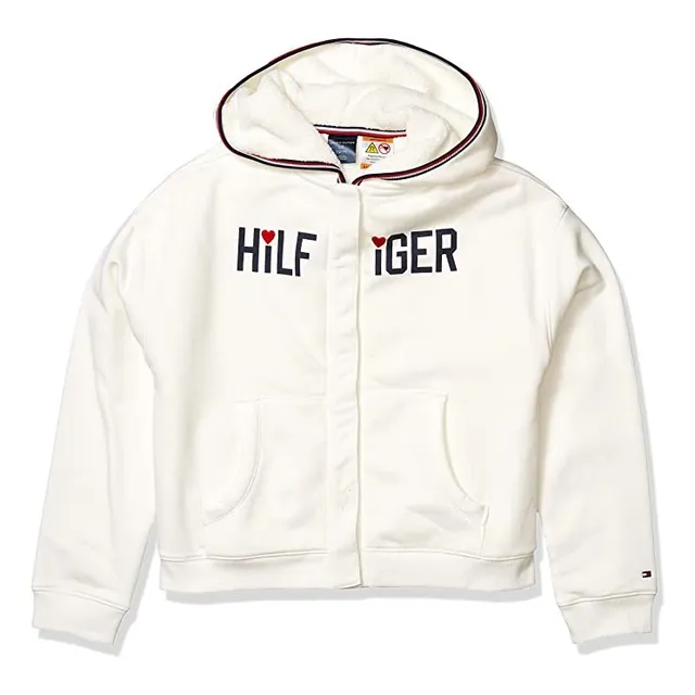 Tommy Hilfiger Sudadera Con Capucha Adaptativa Para Niñas