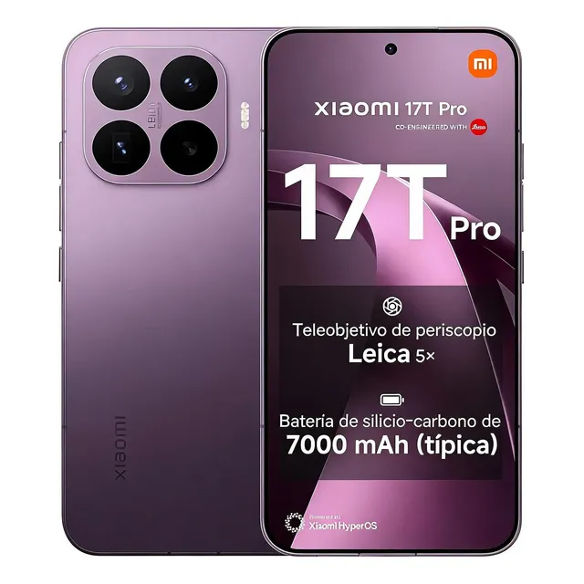 Xiaomi 17t Pro 512gb+24gb Ram 5g Nfc Dual Sim+esim Tela 6,83' 1,5k...