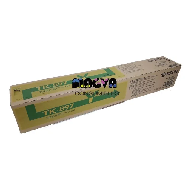 Toner Kyocera Tk-897 897y Amarillo Original Nuevo Garantizad