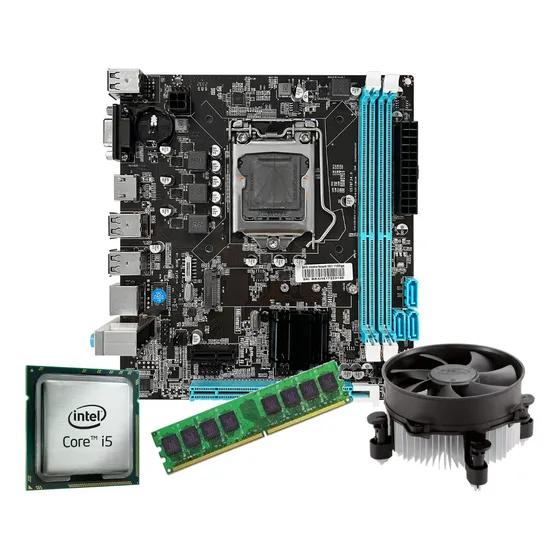 Kit Intel I5 3470 + Placa B75 + 8gb Ddr3 + Cooler