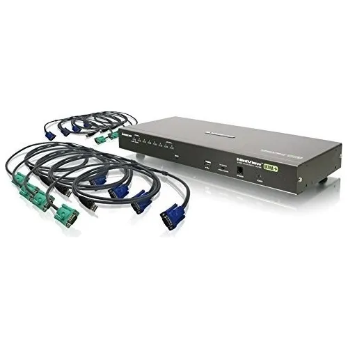 Iogear 8 Puertos Usb Ps Interruptor / 2 Combo Vga Kvmp Con C